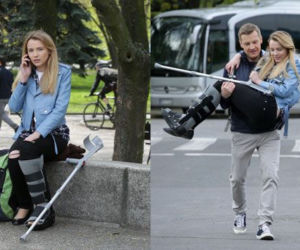 M jak miłość odc. 1240. Piotrek Zduński (Marcin Mroczek), Olga (Katarzyna Grabowska)