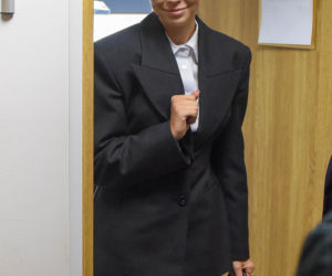 Sandra Kubicka i Aleksander Baron na drugiej rozprawie rozwodowej