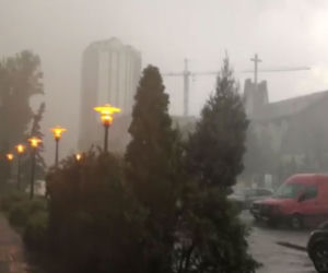 Burza w Warszawie