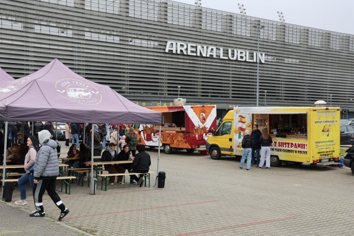 Food Truck Festivals 2024 przed Areną Lublin