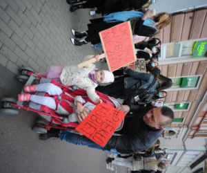 Koszalin: Protest kobiet na ulicach miasta