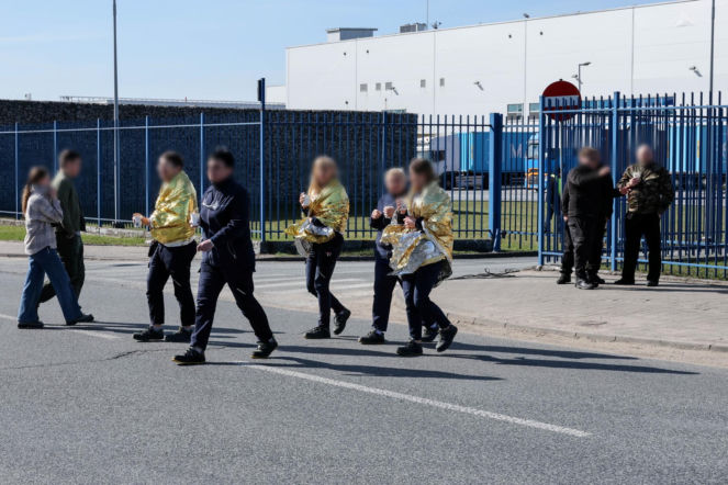 42-latek zatrzymany. Wcześniej wtargnął do łódzkiej fabryki i oddał strzały