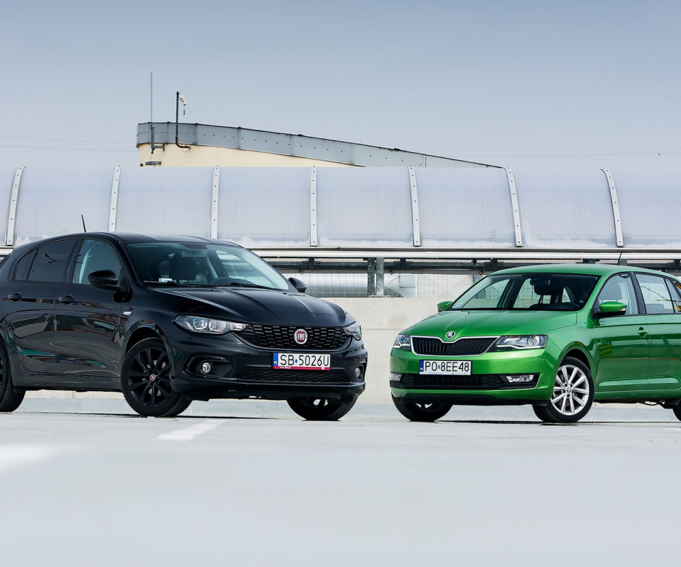 Fiat Tipo 1.4 T-Jet 120 KM vs. Skoda Rapid Spaceback 1.0 TSI 110 KM