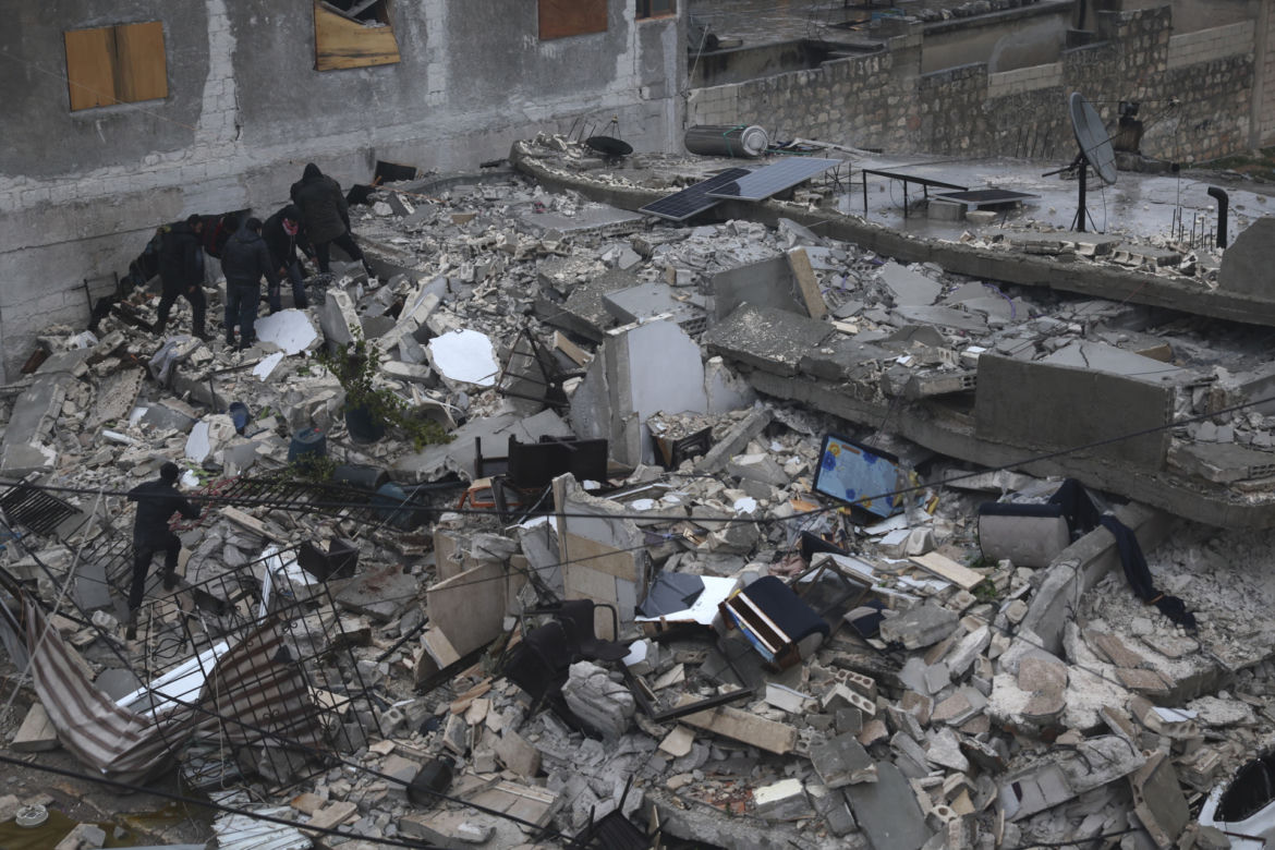 Trzęsienie ziemi w Trucji i Syrii