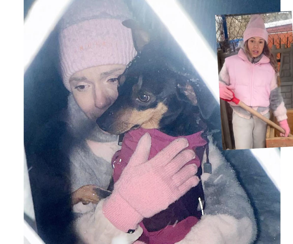 Doda ratuje psy przed mrozem