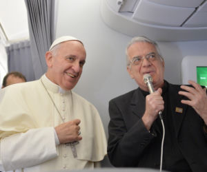 Papież Franciszek, rzecznik Watykanu ks. Federico Lombardi.