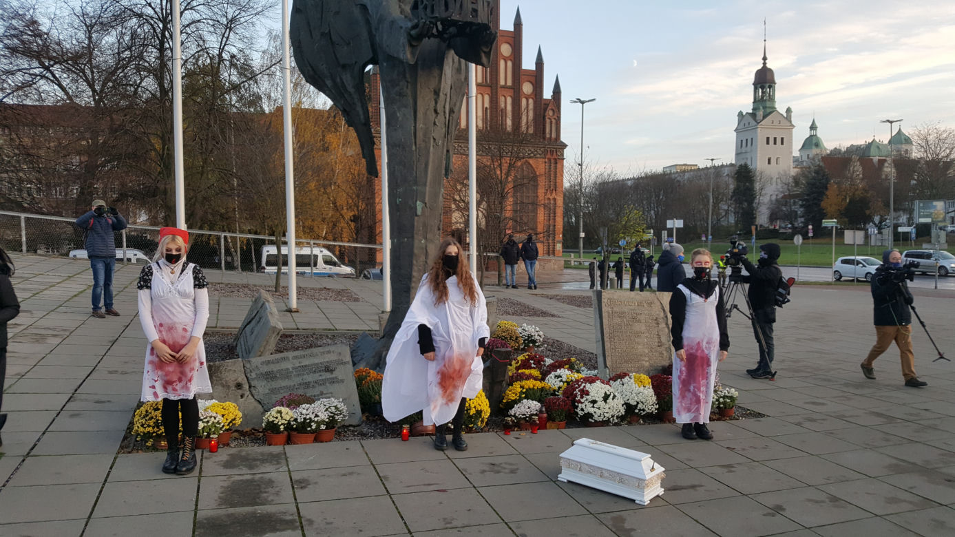 Strajk miesiąc Szczecin