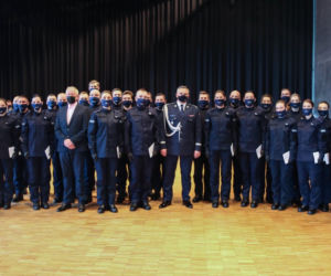 Małopolska ma 30 nowych policjantów. Większość będzie pracować w Krakowie 