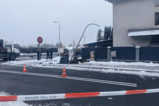 Zapadlisko w Olkuszu