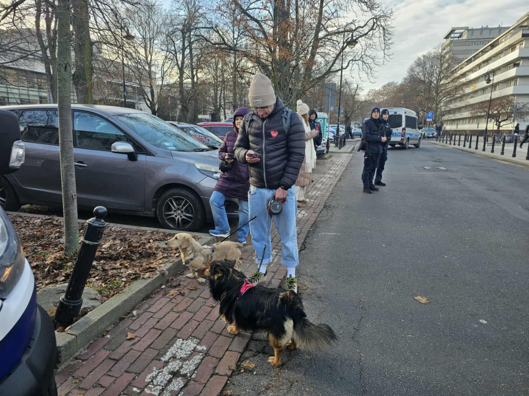 Protest przed Sejmem (17.12.2025)