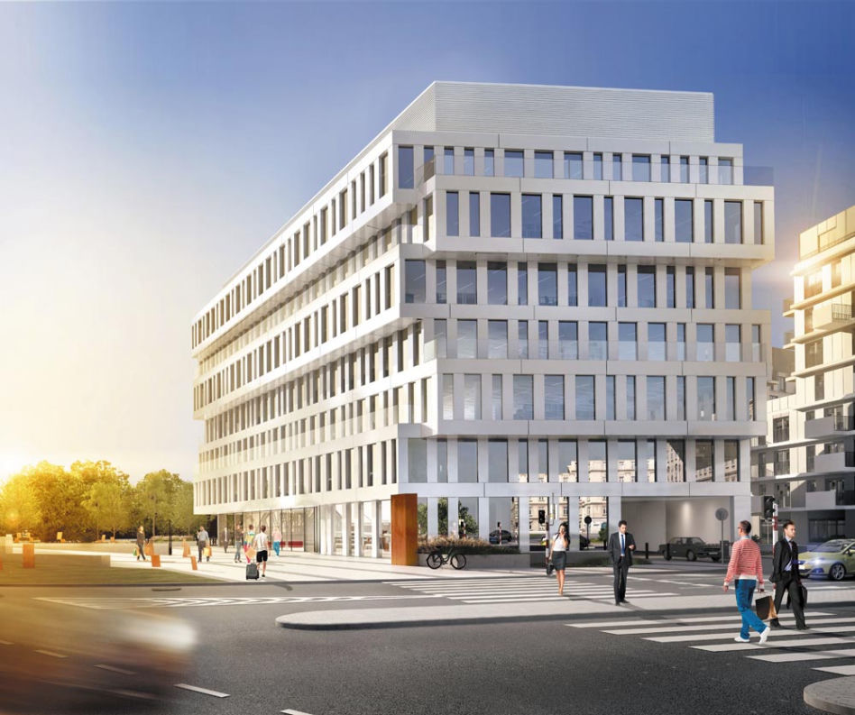 Maćków Pracownia Projektowa: biurowiec przy ul. Dubois 41, Wrocław