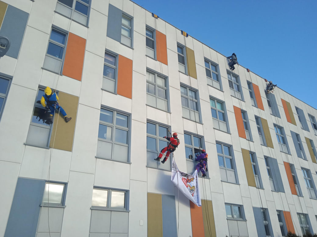 Alpiniści dla WOŚP. Olsztyn 2024