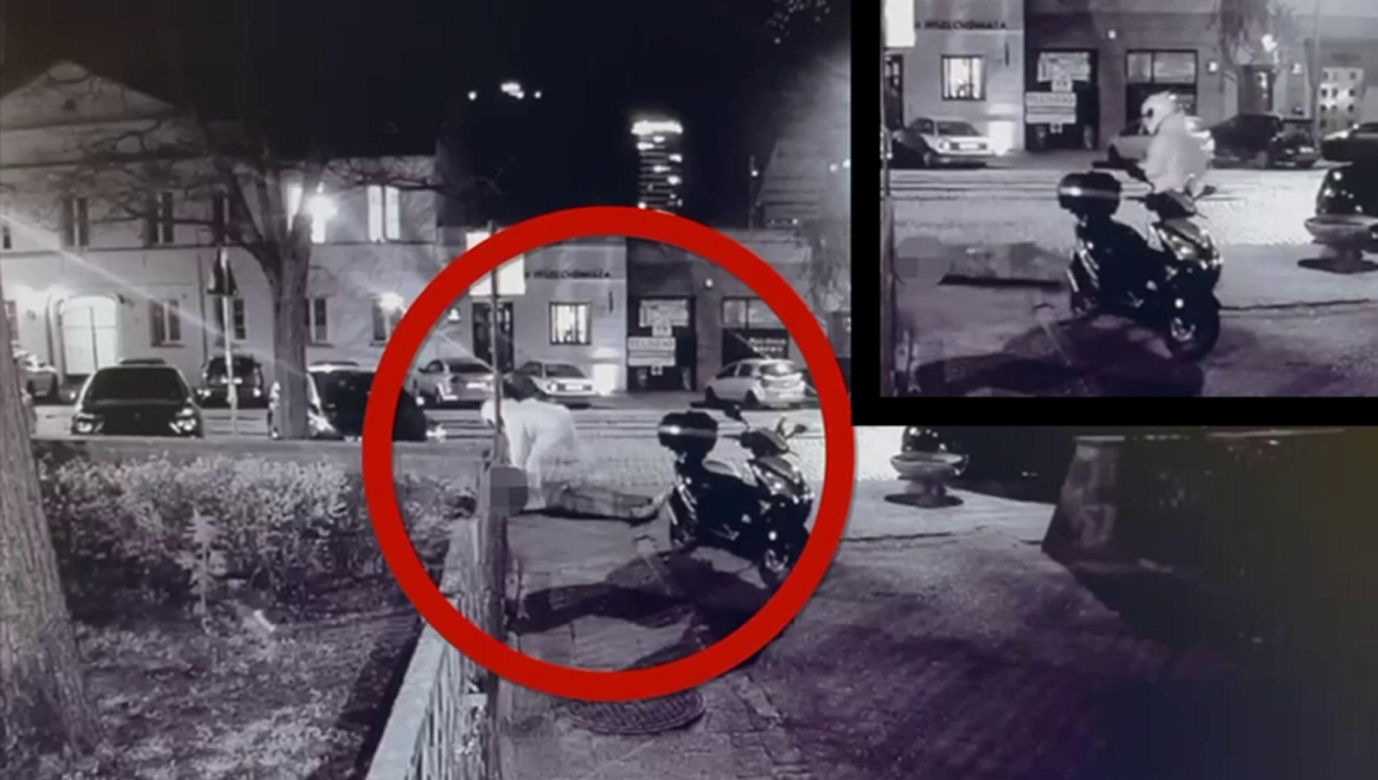 Rosjanin kopnął go w twarz i odjechał skuterem. Zrobił to za 200 złotych