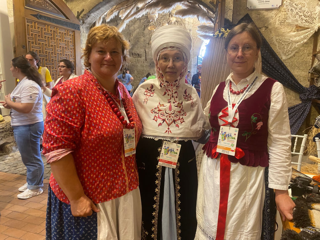 Rękawice furmańskie na festiwalu w Turcji 