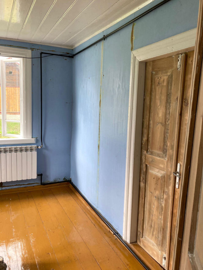 Salon przed remontem