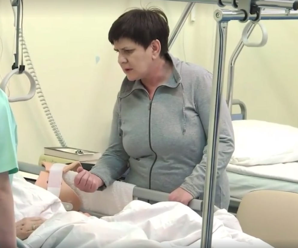 Beata Szydło w szpitalu