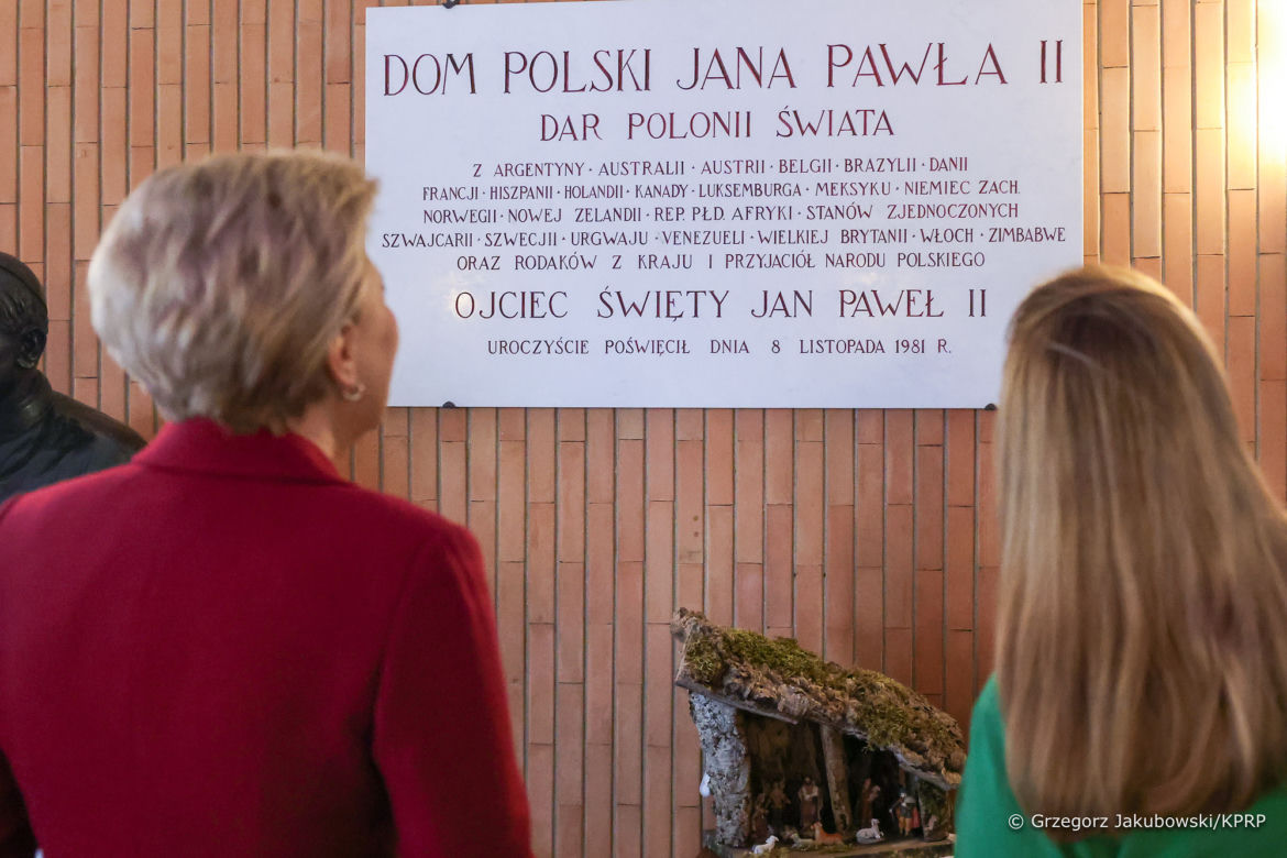 Agata Duda w Rzymie