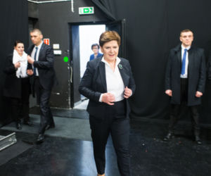 Premier Beata Szydło w redakcji Super Expressu
