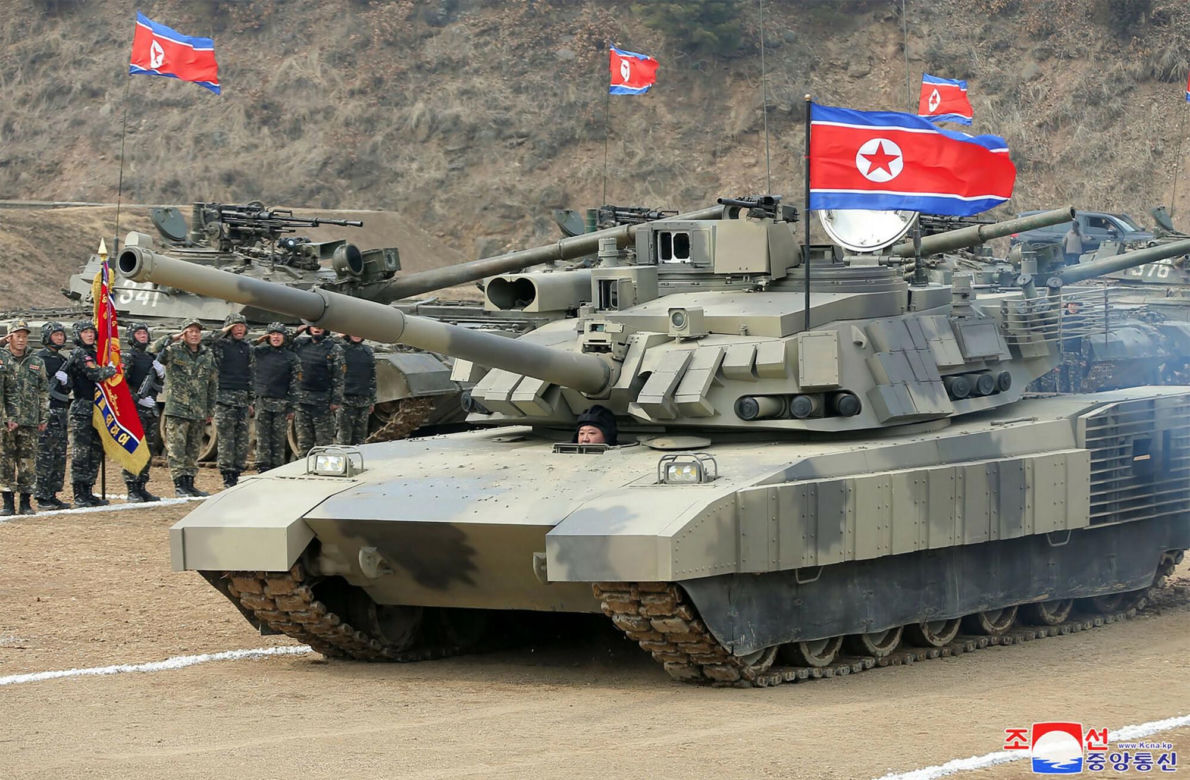 Nowy czołg Korea Północna