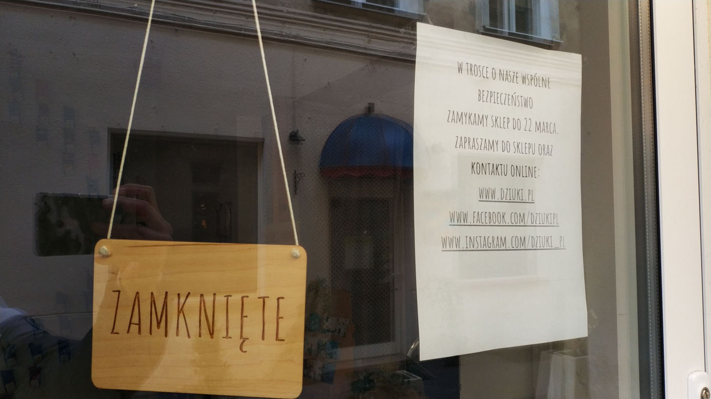 Opustoszały Poznań... 