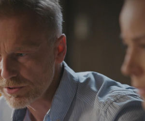 M jak miłość odc. 1898. Magda (Anna Mucha), Andrzej Budzyński (Krystian Wieczorek)