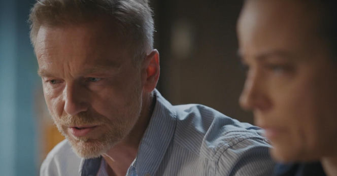 M jak miłość odc. 1898. Magda (Anna Mucha), Andrzej Budzyński (Krystian Wieczorek)