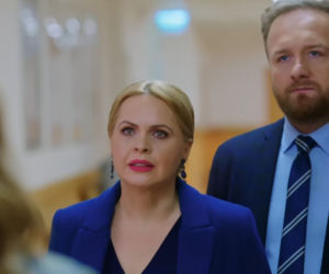 Przyjaciółki 17 odc. 206. Anka (Magdalena Stużyńska), Paweł (Bartek Kasprzykowski)