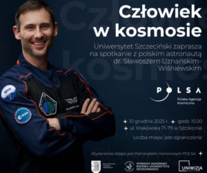 Kosmiczna wizyta na Uniwersytecie Szczecińskim