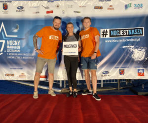 Ekipa Eska Summer City wspierała maratończyków podczas 7. Nocnego Maratonu Szczecińskiego