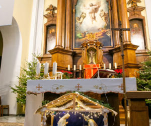 Szopka w kościele Przemienienia Pańskiego