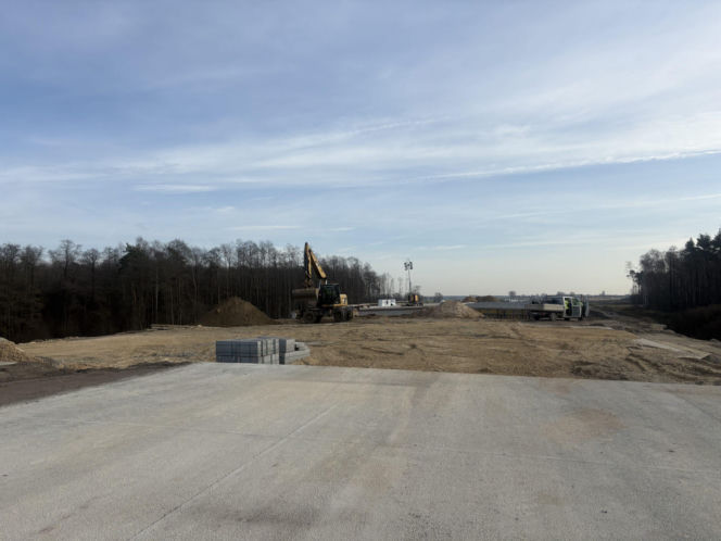 Postępy na budowie A2 Siedlce - Biała Podlaska