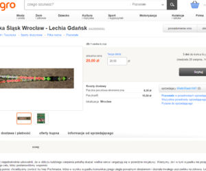 Smyczka Śląsk Wrocław - Lechia Gdańsk