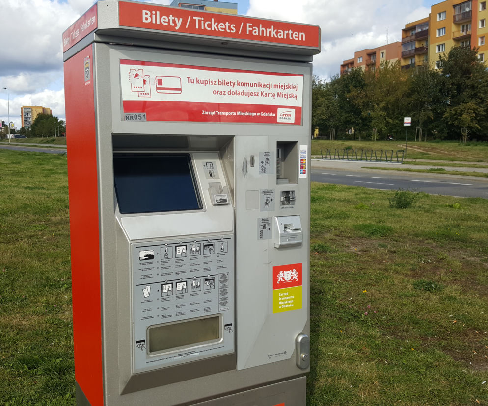 Gdańskie biletomaty są bardzo rozpoznawalnymi automatami
