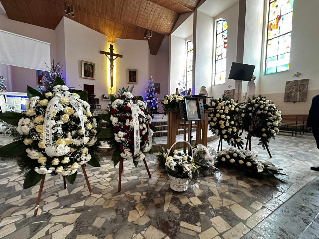 Pogrzeb taksówkarza z Giżycka