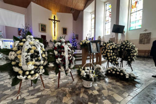 Pogrzeb taksówkarza z Giżycka