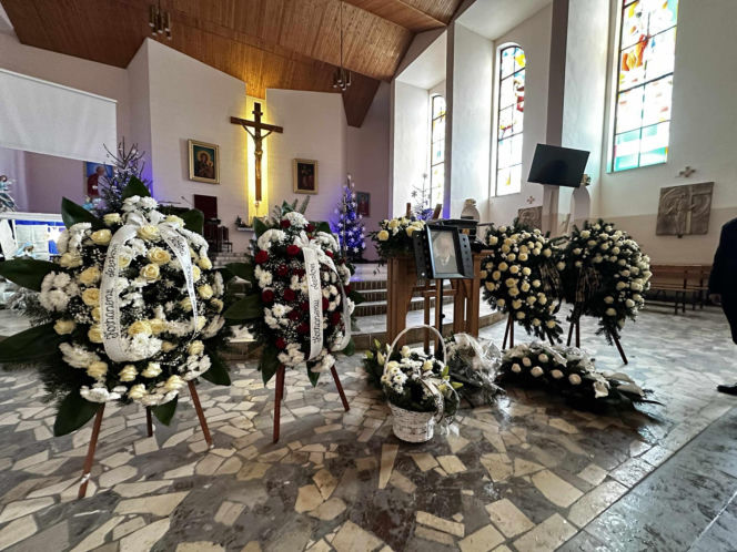 Pogrzeb taksówkarza z Giżycka