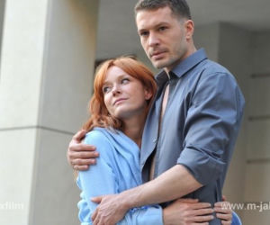 M jak miłość odc. 1082. Tomek (Andrzej Młynarczyk), Agnieszka (Magdalena Walach)