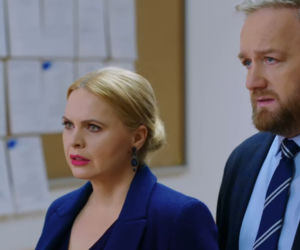 Przyjaciółki 17 odc. 206. Paweł (Bartek Kasprzykowski), Anka (Magdalena Stużyńska)