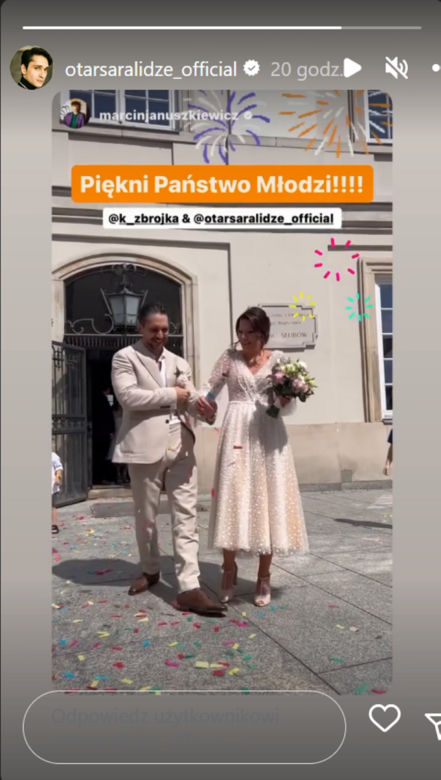 Ślub gwiazdy serialu "Barwy Szczęścia"