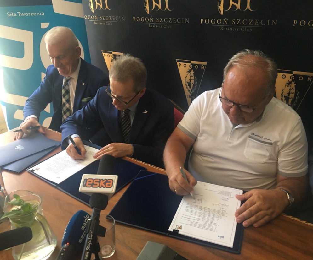 Pogoń Szczecin ramię w ramię z Grupą Azoty