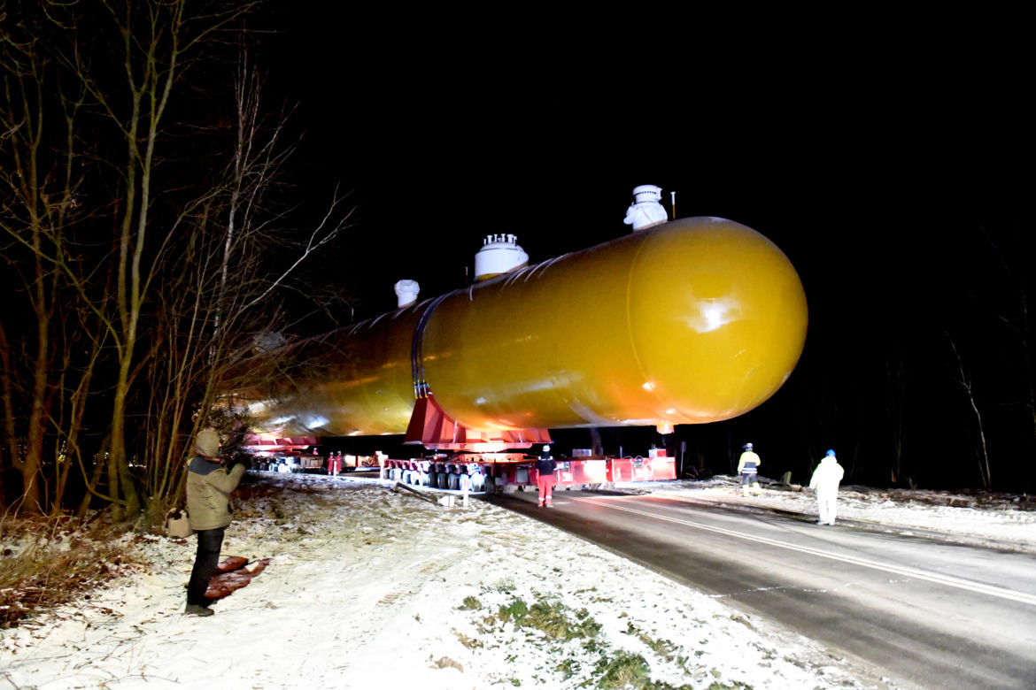 Police: Transport zbiornika