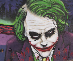 Ogromny Joker zdobi Rzeszów