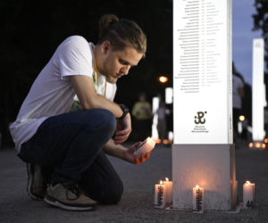 Uroczystości ku czci ofiar Rzezi Woli na Cmentarzu Powstańców Warszawy