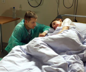 M jak miłość odc. 1000. Janka Jane Buford (Joanna Osyda), Paweł Zduński (Rafał Mroczek)