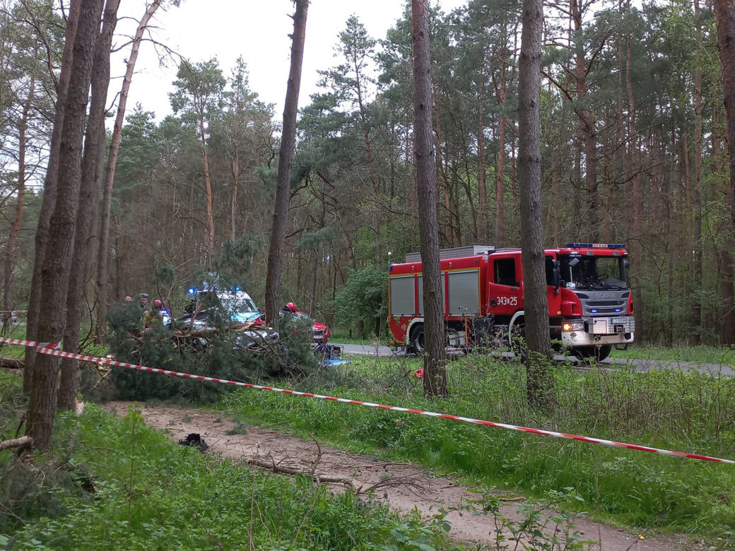 Marcin spieszył się do rodziny, ale nigdy do niej nie dotarł. Tragiczny wypadek między Grabowcem i Silnem