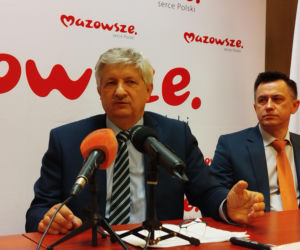 Podpisanie umowy na dotację unijną dla SPZOZ w Węgrowie na remont przychodni w Łochowie