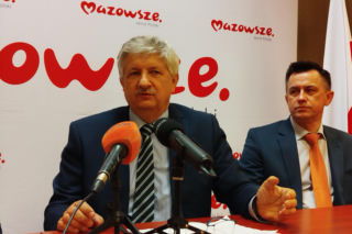 Podpisanie umowy na dotację unijną dla SPZOZ w Węgrowie na remont przychodni w Łochowie