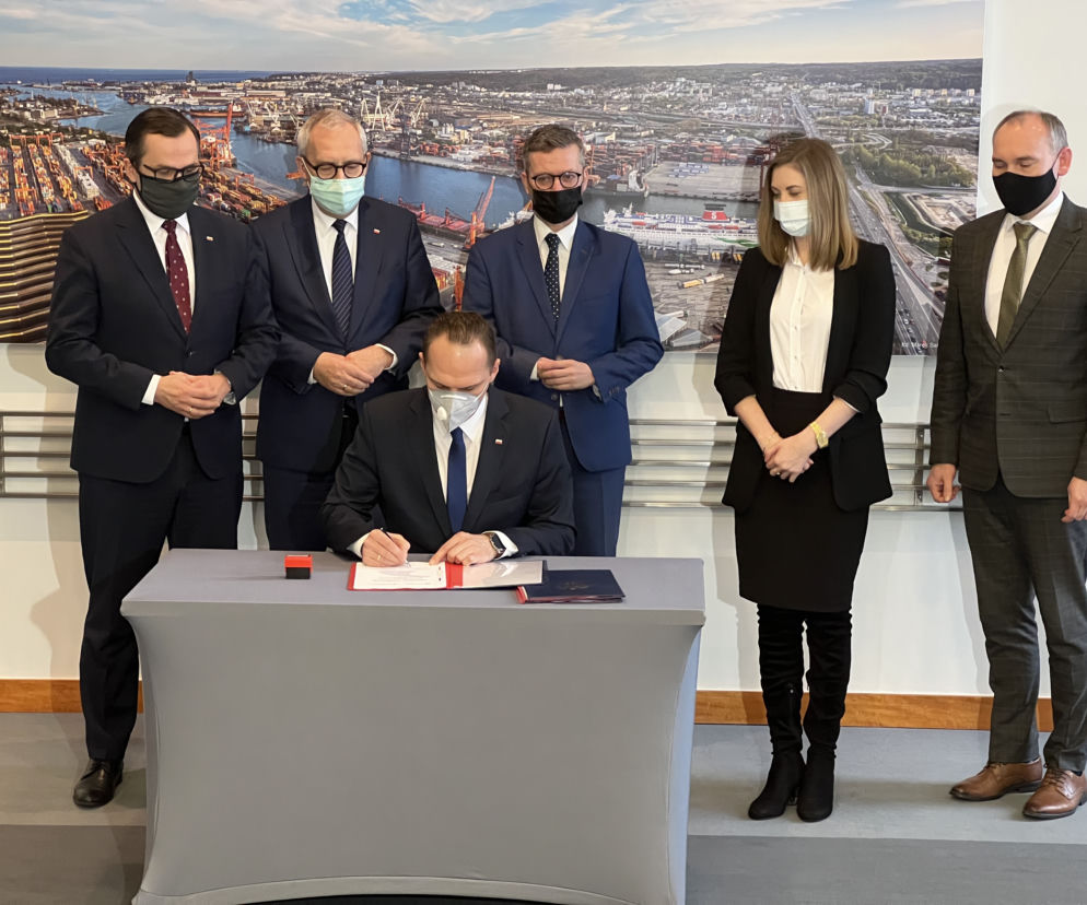 Droga Czerwona podpisanie dokumentów