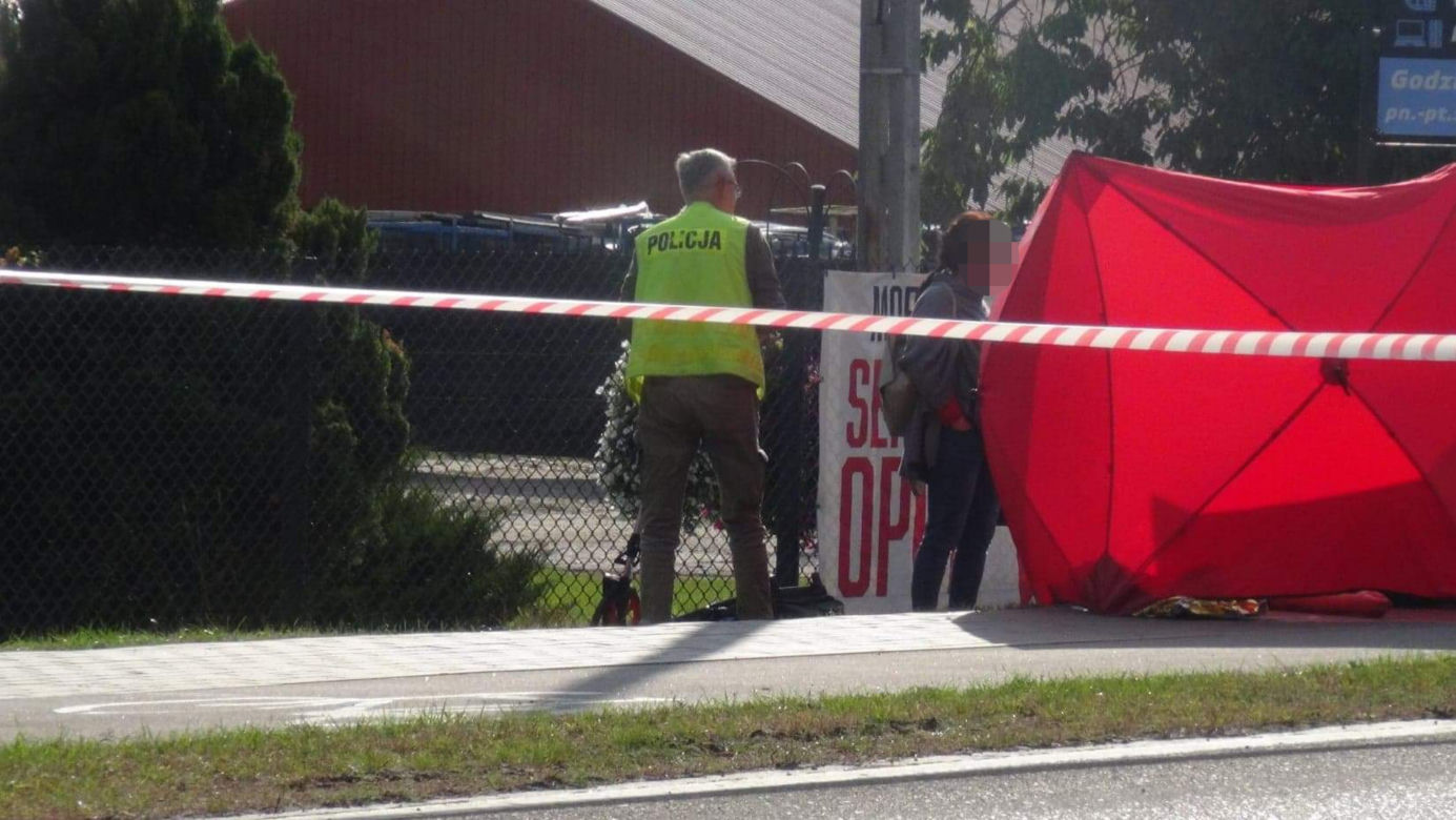 Tajemnicza śmierć rowerzysty pod Legionowem. Przewrócił się i umarł