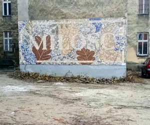 Mozaika Miłość przy ul. Bałuki
